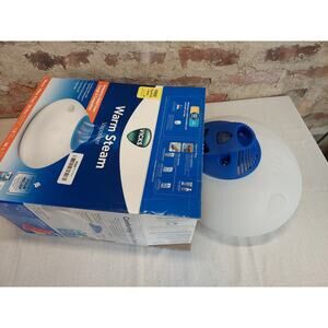 Vicks Warm Steam Vaporizer Night Light Auto Shut Off Cough Congestion Relief